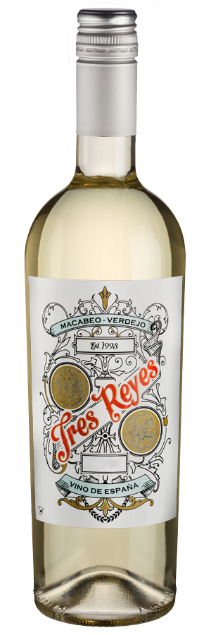 Tres Reyes Macabeo Verdejo 2022 von Bodegas y Viñedos Muñoz