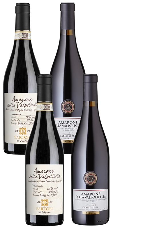 4er-Probierpaket Amarone - Weinpakete - Weinfreunde