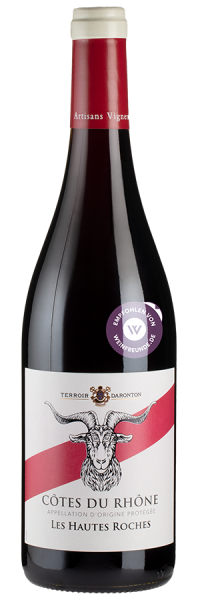 Les Hautes Roches Côtes du Rhône - 2022 - Terroir Daronton Rhonea - Französischer Rotwein Rotwein 2000012594 Weinfreunde