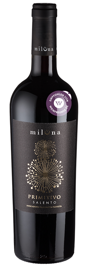 Miluna Primitivo Salento 2022 von Cantine San Marzano