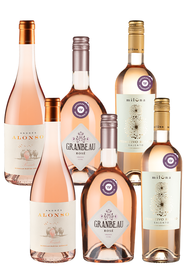 6er-Paket Rosé Helden 