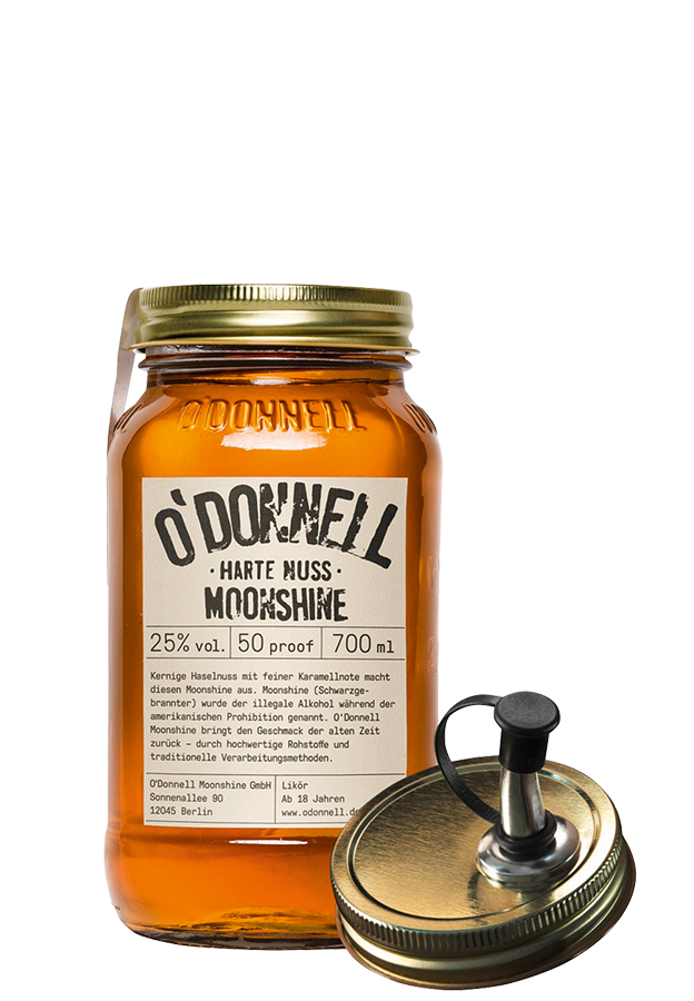 O'Donnell Moonshine Harte Nuss Likör 