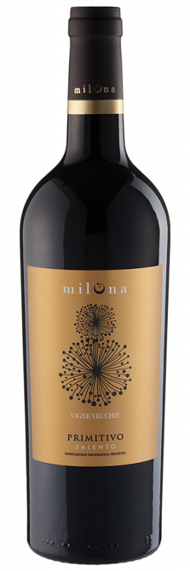 Miluna Primitivo Salento Vigne Vecchie (2023) - Cantine San Marzano - Rotwein aus Apulien, Italien - Weinfreunde