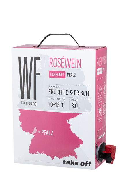 Take off Cuvée Rosé Bag-in-Box - 3,0 L - 2021 - MEJS - Die Weinspezialisten - Roséwein Roséwein 2000013028 Weinfreunde