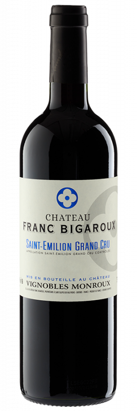Image of Château Franc Bigaroux Saint-Émilion Grand Cru (2022) - Les Capucins - Rotwein aus Bordeaux, Frankreich