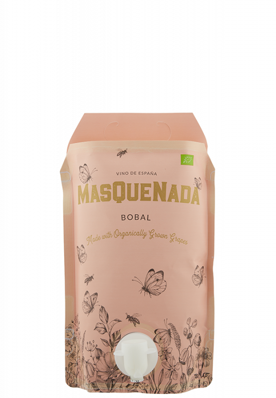 Image of Masquenada Bobal Rosado Bio - 1,5 L (2024) - Bodegas Raices Ibericas - Roséwein aus Spanien