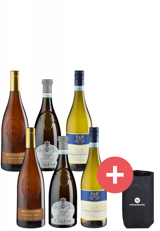 6er-Weißweinpaket Ikonen und Entdeckungen inkl. Kühlmanschette - Weinpakete aus Italien - Weinfreunde