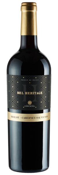 Bel Heritage Merlot Cabernet Sauvignon - 2022 - Les Vignobles Foncalieu - Französischer Rotwein Rotwein 2000015077 Weinfreunde