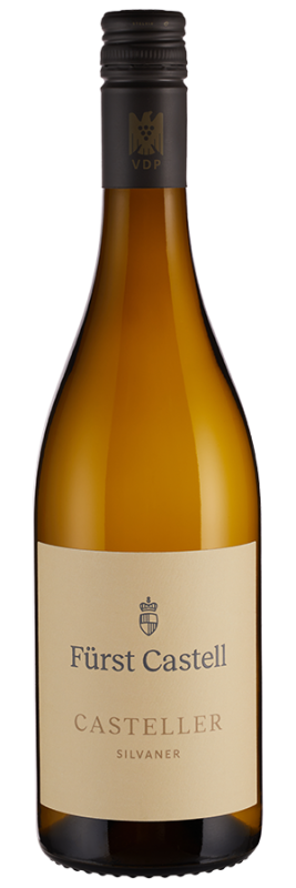 Image of Casteller Silvaner trocken (2022) - Fürstlich Castell’sches Domänenamt - Weißwein aus Franken, Deutschland