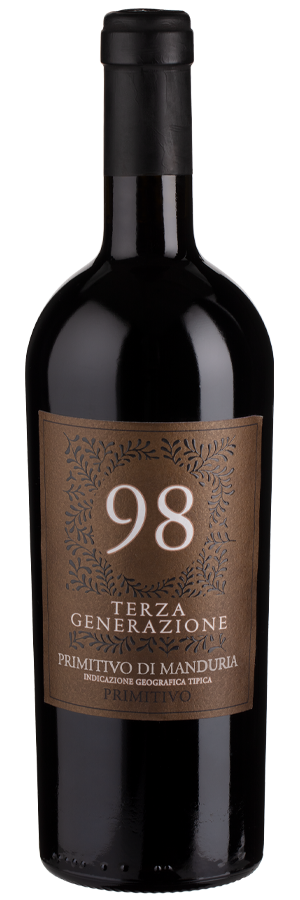 Terza Generazione 98 Primitivo di Manduria 2021