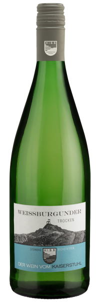 Weißburgunder Liter trocken - 2022 - Hiss - Deutscher Weißwein Weißwein 2000013306 Weinfreunde