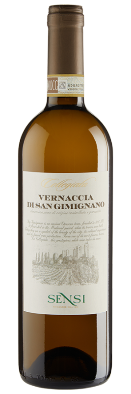 Collegiata Vernaccia di San Gimignano (2023) - Sensi Vigne e Vini s.r.l. - Weißwein aus der Toskana, Italien - Weinfreunde