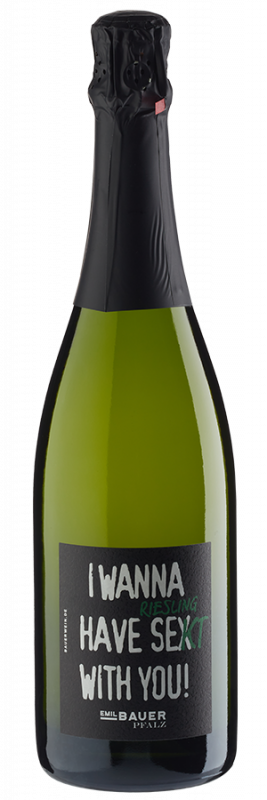 Image of I wanna have Riesling Se(x)kt with you! trocken (2022) - Emil Bauer - Weißwein aus der Pfalz, Deutschland