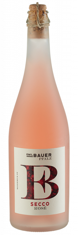 Image of Secco Rosé - Emil Bauer - Schaumwein aus der Pfalz, Deutschland