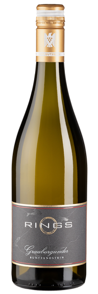 Grauburgunder Buntsandstein trocken - 2021 - Rings - Deutscher Weißwein Weißwein 2000013896 Weinfreunde