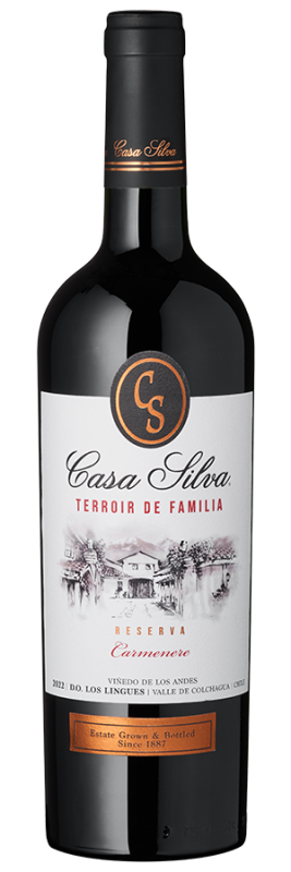 Image of Terroir de Familia Carmenère Reserva (2022) - Casa Silva - Rotwein aus Chile