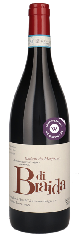 Image of B di Braida (2021) - Braida di Giacomo Bologna - Rotwein aus dem Piemont, Italien