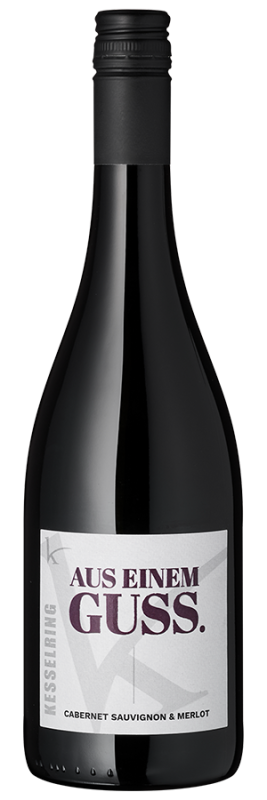Aus einem Guss Cabernet Sauvignon & Merlot Bio (2022) - Kesselring - Rotwein aus der Pfalz, Deutschland