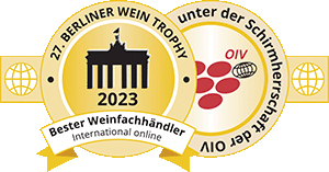 Berliner Wein Trophy 2023 - Bester Weinfachhändler International online